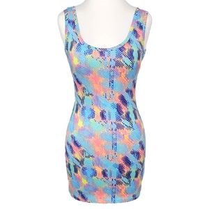 Espiral Bodycon Mini Dress Size Small